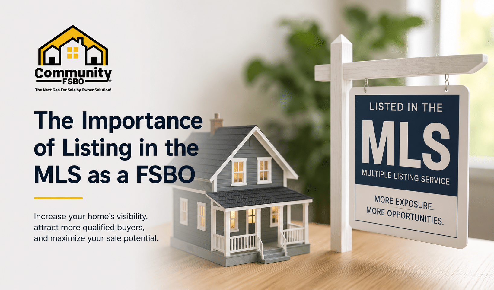 Featured image for “The Importance of Listing in the MLS as a FSBO”