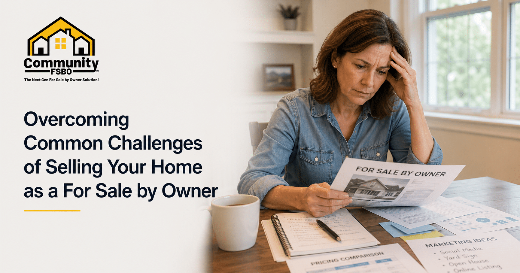 Featured image for “Overcoming Common Challenges of Selling Your Home as a For Sale by Owner”
