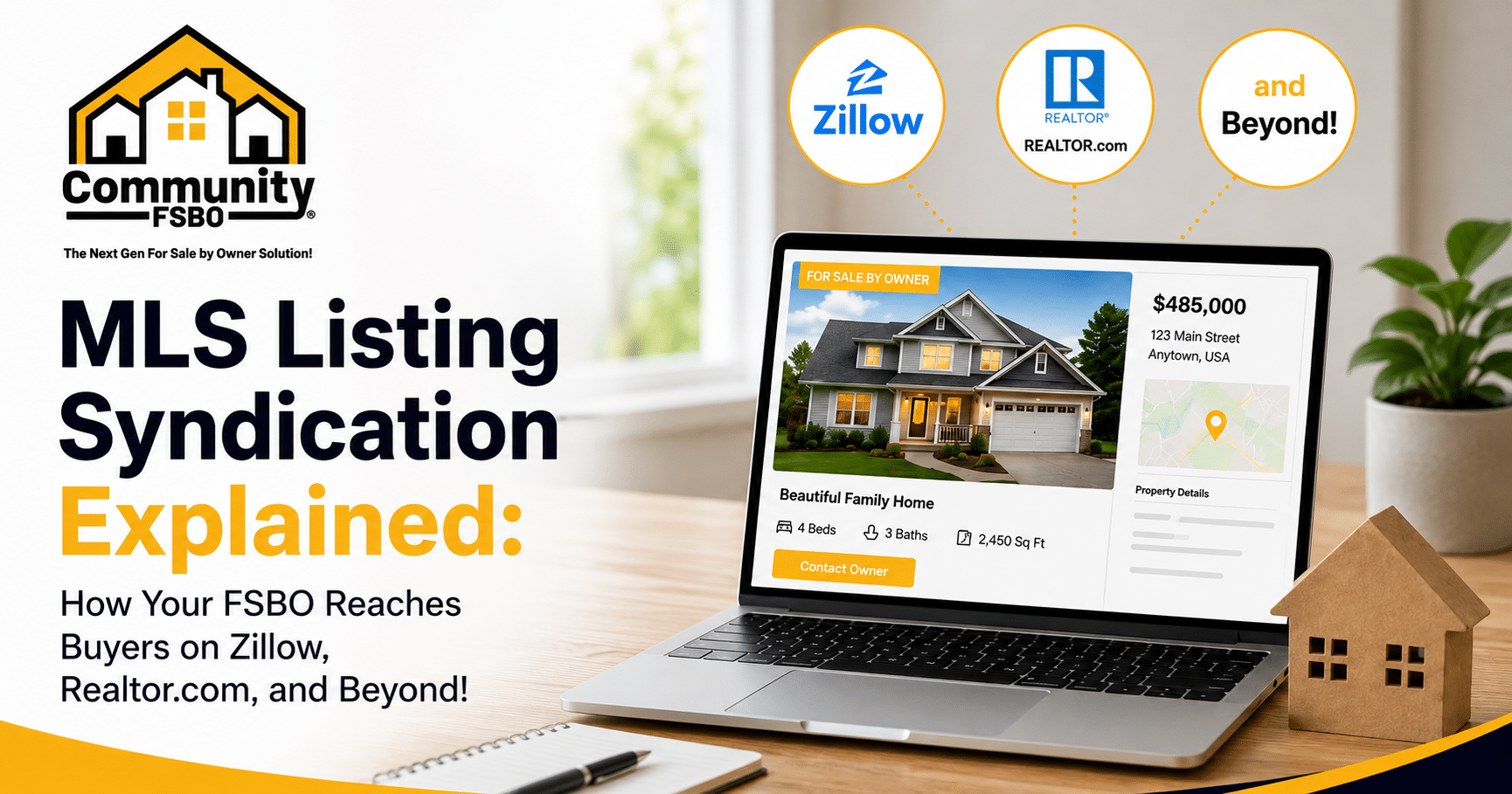 Featured image for “MLS Listing Syndication Explained: How Your FSBO Reaches Buyers on Zillow, Realtor.com, and Beyond”